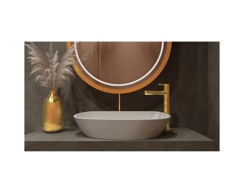 Умывальник WHITECROSS Ametrine 60x37 (белый мат) иск. камень Elit-san.ru