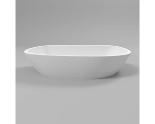 Умывальник WHITECROSS Ametrine 60x37 (белый мат) иск. камень Elit-san.ru