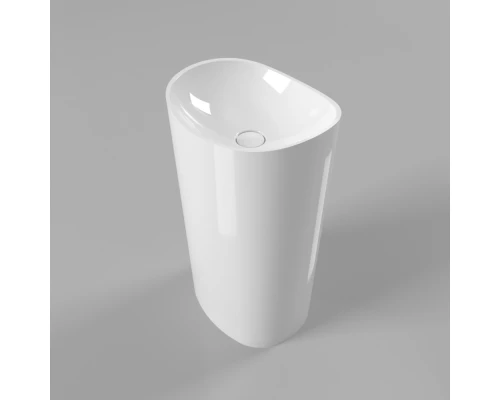 Умывальник WHITECROSS Stella 50x40 (белый глянец) иск. камень Elit-san.ru