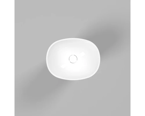 Умывальник WHITECROSS Stella 50x40 (белый глянец) иск. камень Elit-san.ru