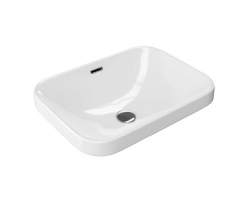 Раковина накладная Excellent Hasko 57 CEAC.3718.570.WH, 57*39 см Elit-san.ru