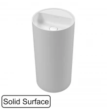 Умывальник WHITECROSS Pantheon D=43 (белый мат) иск. камень