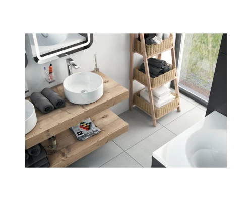 Рукомойник Excellent Actima Ovia CEAC.2501.WH, накладная, 35 х 35 см Elit-san.ru