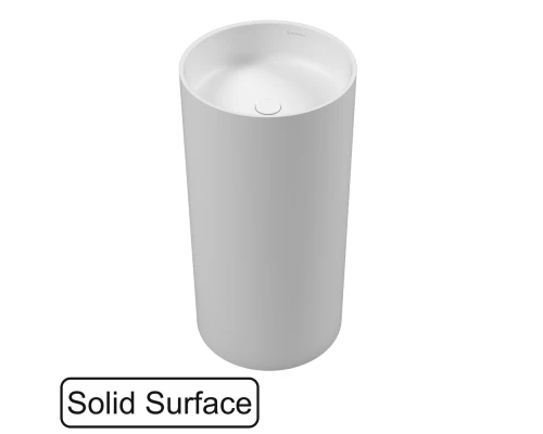 Умывальник WHITECROSS Altar D=43 (белый мат) иск. камень