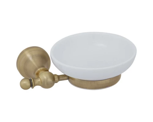 Мыльница настенная, керамика/бронза Veragio VR.GIL-6450.BR Elit-san.ru