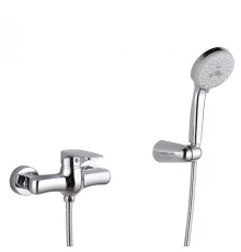 GRITT Смеситель д/душа монокомандный, внешний, с ручным душем, хром