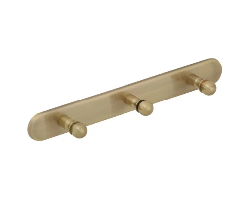 Планка с 3-мя крючками L23,5 см Veragio Gialetta, бронза VR.GIL-6436.BR Elit-san.ru