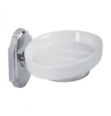 Мыльница настенная Veragio Stanford, хром/керамика VR.STD-7750.CR