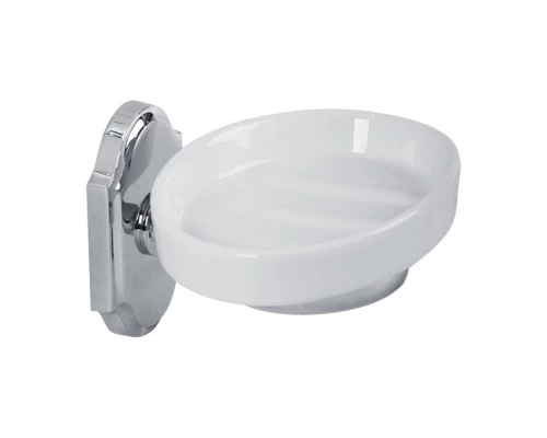 Мыльница настенная Veragio Stanford, хром/керамика VR.STD-7750.CR Elit-san.ru