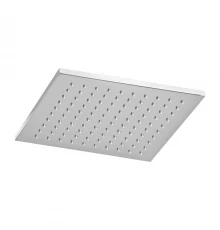 Верхний душ Omnires Slimline WG220CR квадратный 20 x 20 см, 1 режим струи, без держателя, хром
