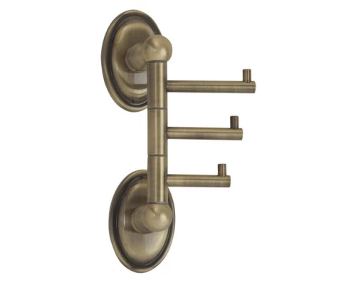 Крючок тройной поворотный Veragio Bonjour, VR.BNR-7835.BR Elit-san.ru