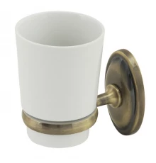 Стакан настенный Veragio Bonjour, бронза VR.BNR-7840.BR