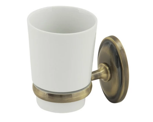 Стакан настенный Veragio Bonjour, бронза VR.BNR-7840.BR