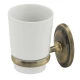 Стакан настенный Veragio Bonjour, бронза VR.BNR-7840.BR