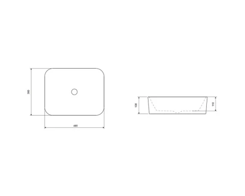 Умывальник EXCELLENT Forka Elit-san.ru
