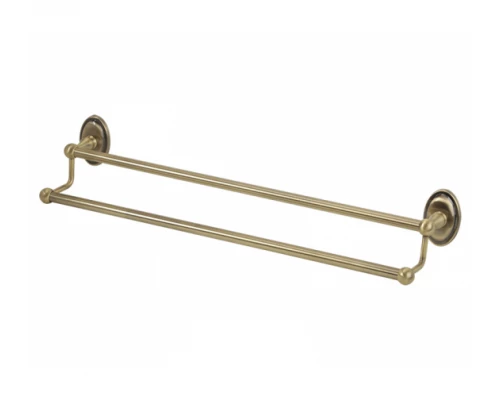 Полотенцедержатель двойной 60 см. Veragio Bonjour, бронза VR.BNR-7822.BR
