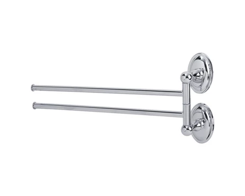 Полотенцедержатель двойной поворотный 33 см. Veragio Bonjour, хром VR.BNR-7824.CR Elit-san.ru