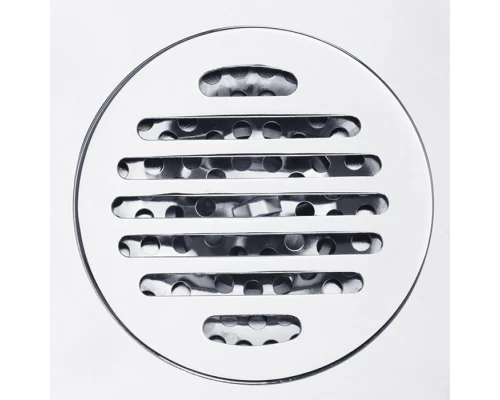 CANYON Трап сливной d40, с решеткой 100х100 мм, с мех-м обратным клапаном, 2010 хром Elit-san.ru