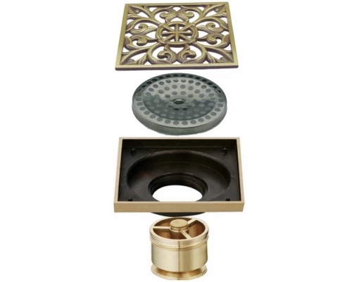 CANYON Трап сливной d40, бронза Elit-san.ru