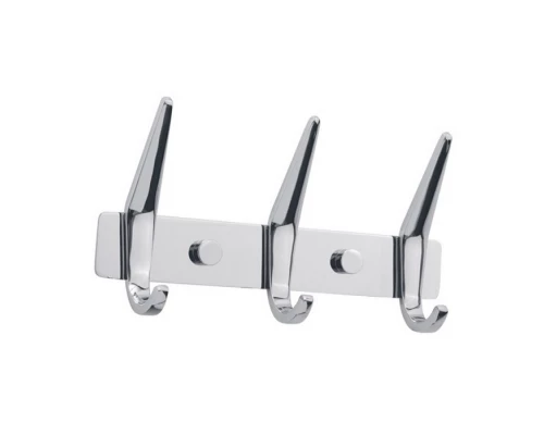 GIFORTES Планка с 3-мя крючками L17,4xH3 см. хром Elit-san.ru
