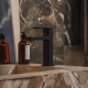 Смеситель для умывальника OMNIRES BARETTI BA7810BL (черный BLM)