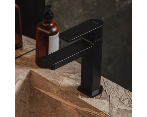 Смеситель для умывальника OMNIRES BARETTI BA7810BL (черный BLM)