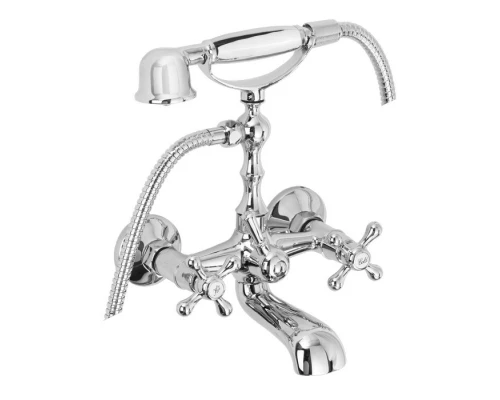 AGATHA Смеситель д/ванны с ручным душем, хром Elit-san.ru