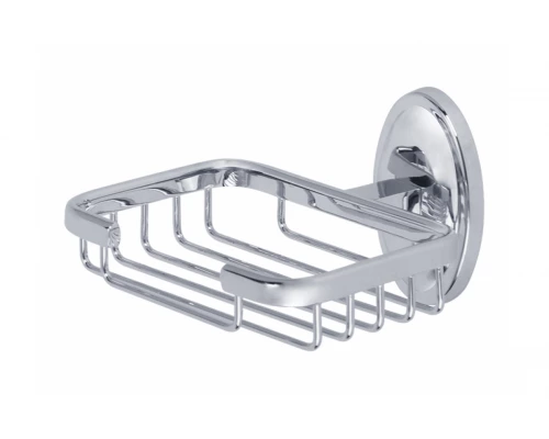 Мыльница-решетка настенная, хром VR.BNR-7852.CR