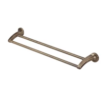 Полотенцедержатель двойной Veragio Oscar OSC-5222.BR, 60 см, бронза