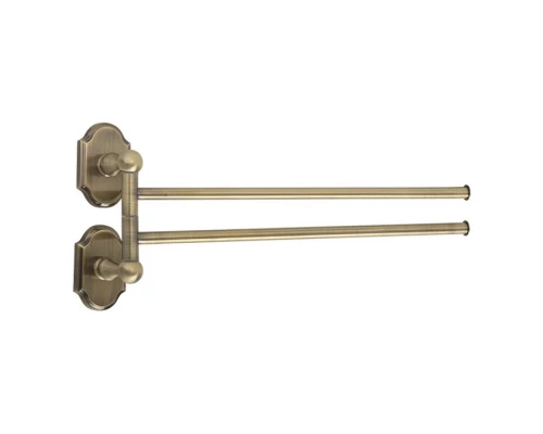 Полотенцедержатель двойной поворотный 33 см Veragio Stanford, бронза VR.STD-7724.BR Elit-san.ru