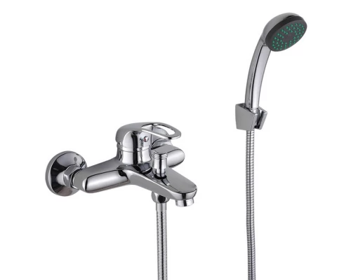 PONT Смеситель д/ванны монокомандный, с ручным душем, хром Elit-san.ru