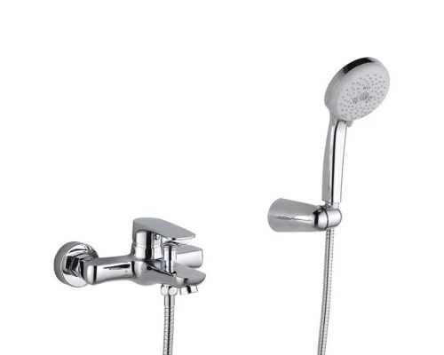 GRITT Смеситель д/ванны монокомандный, c ручным душем, хром Elit-san.ru