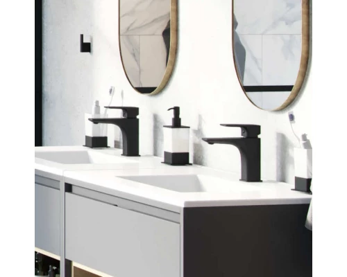 Смеситель для умывальника EXCELLENT Keria AREX.2001BL (черный мат) Elit-san.ru