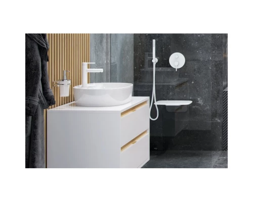 Смеситель для умывальника EXCELLENT Pi AREX.1201WH (белый мат) Elit-san.ru