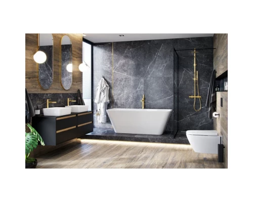 Смеситель для умывальника EXCELLENT Pi AREX.1202GL (золото) Elit-san.ru