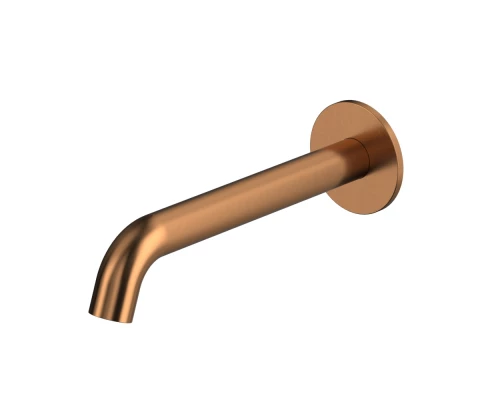 Излив настенный 220 мм WHITECROSS Y1202CPB (брашированная медь)