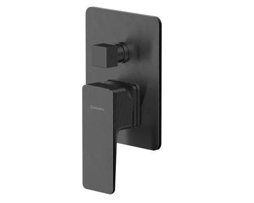 Смеситель для душа скрытого монтажа WHITECROSS X X1435GM (оружейная сталь)