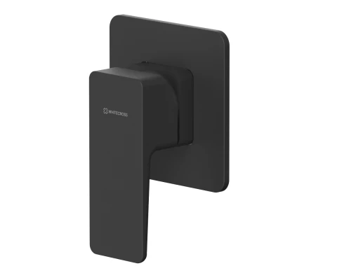 Смеситель для душа скрытого монтажа WHITECROSS X X1445BL (черный мат)