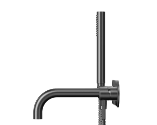 Смеситель для ванны скрытого монтажа WHITECROSS Y Y1240GM (оружейная сталь)