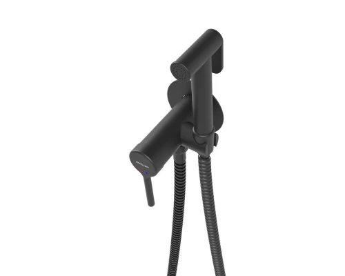 Смеситель для биде скрытого монтажа EXCELLENT Pi AREX.1204BL (черный мат) Elit-san.ru