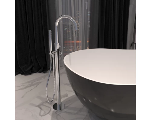 Смеситель для ванны отдельностоящий WHITECROSS Y Y1233CR (хром) Elit-san.ru