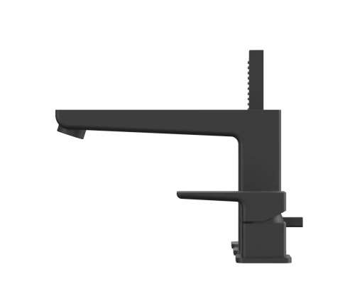 Смеситель для ванны на 4 отверстия WHITECROSS X X1432BL (черный мат)