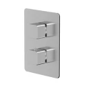 Смеситель термостатический для душа скрытого монтажа WHITECROSS X X1436NIB (брашированный никель)