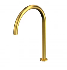 Излив отдельностоящий WHITECROSS Y1203GLB (брашированное золото)