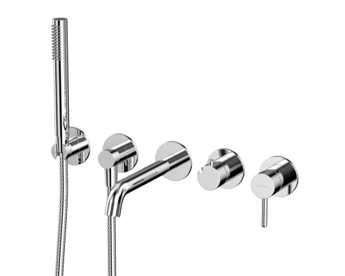 Смеситель для ванны скрытого монтажа WHITECROSS Y YSET1240CR (хром)