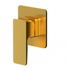 Смеситель для душа скрытого монтажа WHITECROSS X X1445GLB (брашированное золото)