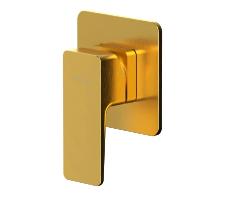 Смеситель для душа скрытого монтажа WHITECROSS X X1445GLB (брашированное золото)