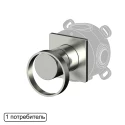 Смеситель скрытого монтажа на 1 потребитель WHITECROSS XO1441NIB (брашированный никель)