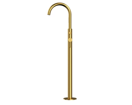 Смеситель для ванны отдельностоящий WHITECROSS Y Y1233GLB (брашированное золото) Elit-san.ru