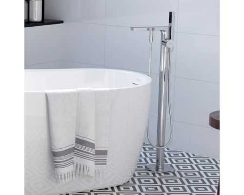 Смеситель для ванны отдельностоящий EXCELLENT Krotos AREX.8055CR (хром) Elit-san.ru